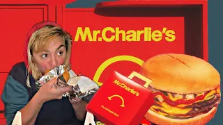 TRYING VEGAN MCDONALD'S MEAL Mr. Charlie’s