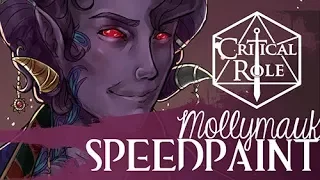 [SPEEDPAINT] Critical Role | Mollymauk Tealeaf