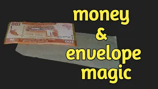 Cutting money & envelope magic tricks//DIY CRAFTS SNR