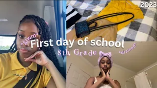 FIRST DAY OF SCHOOL GRWM * 8th grade *