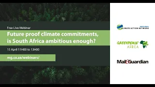 Future-proof climate commitments: is South Africa ambitious enough?