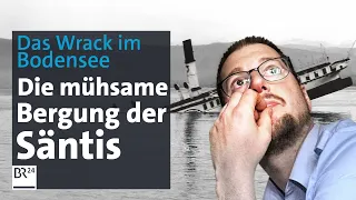 Das Wrack der Säntis: Die schier unmögliche Bergung aus dem Bodensee | Abendschau-Reportage | BR24