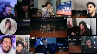 [CHOREOGRAPHY] BTS ‘달려라 방탄 (Run BTS)’ Dance Practice | reaction mashup
