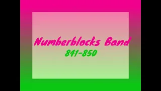 Numberblocks Band 841-850 (Each Sounds)