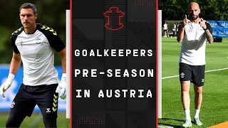 GOALKEEPERS' UNION 👐 | Inside pre-season training with Southampton's shot-stoppers