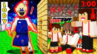 ICE SCREAM ROZDAJE LODY O 3:00 RODZINIE GPLAYA W MINECRAFT?!