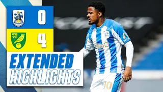 EXTENDED HIGHLIGHTS | Huddersfield Town 0-4 Norwich City