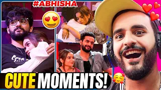 Reacting to ABHISHA cute moments😍