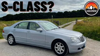 Should You Buy a MERCEDES S-CLASS? (Test Drive & Review W220 S350)