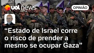 Israel ocupar em Gaza na guerra faria sumir do mapa o caminho que poderia levar à paz, diz Josias