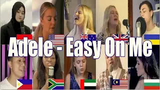 Who Sang It Better : Adele - Easy On Me ( 10 Different Countries )
