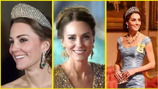 Princess Catherine Most Expensive Tiaras Collection #katemiddleton