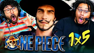 ONE PIECE EPISODE 5 REACTION!! Zoro Vs Mihawk | 1x5 Review | Netflix Live Action