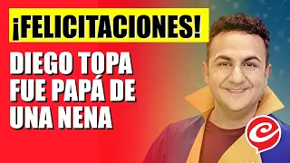 Diego Topa fue papá de una nena