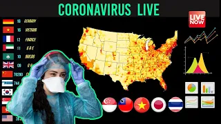 [LIVE] Corona virus Countrywise - Infections, Death , Recovered.