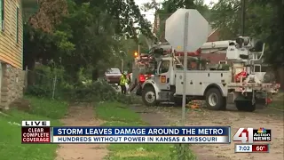 Storms burble up, hit Kansas City metro