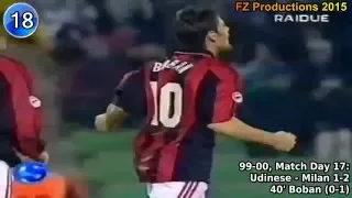 Zvonimir Boban - 23 goals in Serie A (Bari, Milan 1991-2001)