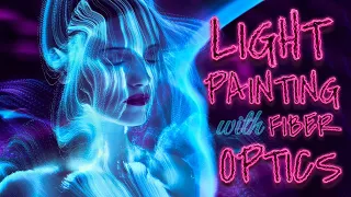 Lighting Painting with Fiber Optics