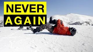 STOP catching an Edge on your Snowboard!