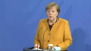 Merkel admits Easter virus shutdown plan her 'mistake' | AFP