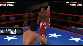 Rocky Balboa - PSP (PPSSPP) Rocky Balboa vs Apollo Creed - Historical Fight