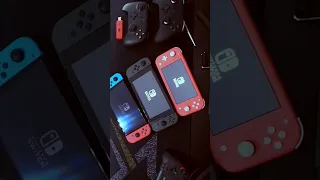 Switch OLED vs Switch vs Switch Lite Boot up Speed Comparison #nintendoswitch