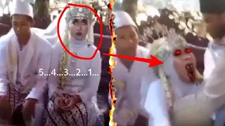 Bikin Merinding! Pengantin Mendadak Berubah Mengerikan Saat Ijab Qabul Pernikahan Sakral