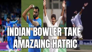 Hat-Trick Wicket by Indian Player