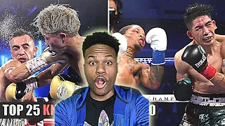 TOP 25 BEST BOXING KNOCKOUTS OF 2020 😱"THE YEAR OF THE UPPERCUT" (INSANE KO'S)