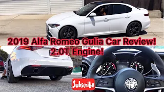 2019 Alfa Romeo Giulia 2.0T Car Review!