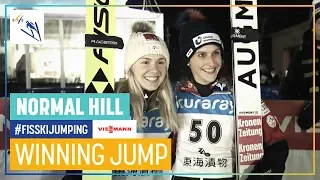 Eva Pinkelnig | Women's Normal Hill #2 | Zao | 1st place | FIS Ski Jumping
