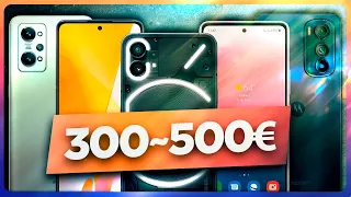 Las MEJORES ALTERNATIVAS Android entre 300 a 500€ **FINAL 2022**