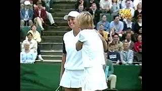 Martina Navratilova/Mariaan de Swardt vs. Serena Williams/VenusWilliams Wimbledon 2000 QF