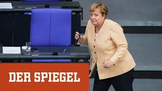 Merkel im Bundestag: »Ich sag ja nur die Wahrheit« | DER SPIEGEL