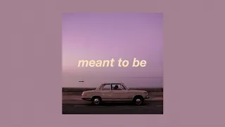 meant to be - bebe rexha ft florida georgia ( slowed down )