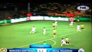 Borussia Dortmund 4-1 Real Madrid (8' 50', 55', 67' Lewandowski | 43' Cristiano).