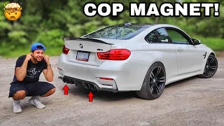 Living With A Straight Piped BMW M4 *CRAZY LOUD EXHAUST*