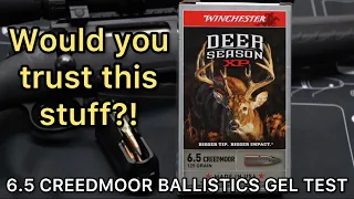 EXPLOSIVE BULLETS?! 6.5 Creedmoor Winchester Deer Season XP 125gr Ammo Test