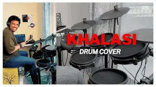 KHALASI - Coke Studio | Drum cover by Tarun Donny