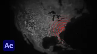 Use This Native Effect to Create Map Visualizations🌎After Effects 2022 Tutorial