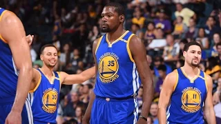 Curry, Durant and Thompson Combine for 78 Points