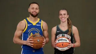 Steph vs Sabrina - 3 Point Challenge | 2024 #NBAAllStar