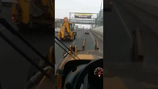 Коллега такого не ожидал #JCB 3CX 2022   #CAT 428E