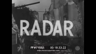 WORLD WAR II VACUUM TUBE ELECTRONICS TRAINING FILM  71552