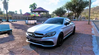 Forza Horizon 5 Mercedes-AMG C63 S Forzavista (Steering Wheel + Shifter) Gameplay- 2160p60FPS 4K PC