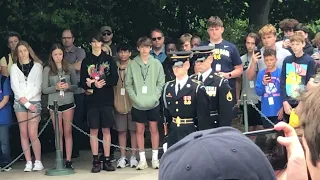 Tomb of the Unknown Soldier - Changing of the Guard 2022