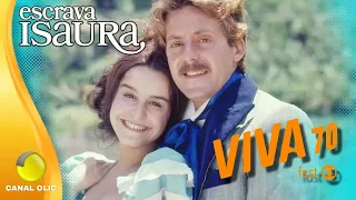 Novela ESCRAVA ISAURA no VIVA FAST 70