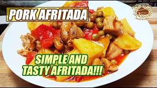 PORK AFRITADA 🐷 SIMPLE AND TASTY AFRITADA!!!