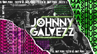 C'Mon Vs Technologic (Johnny Galvezz Mashup) - Tiesto Vs. Daft Punk