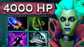 Очень живучая Дес Профет от топ 3 ранга! - Quinn Death Prophet 7.35 DOTA 2